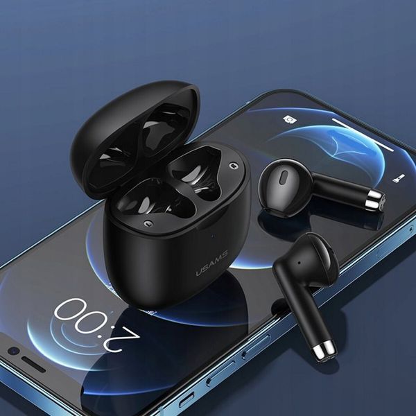 Наушники беcпроводные USAMS IA04 TWS Earbuds IA Series Black 49928 фото