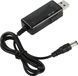Кабель USB to DC USBDC59512 AM/DC перетворювач 5V - 9V/12V 1м з LED дисплеєм 00-00078324 фото 1