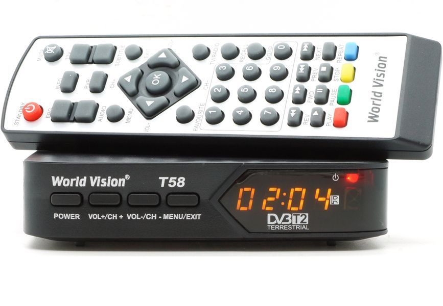 World Vision T58 DVB-T2 27008 фото