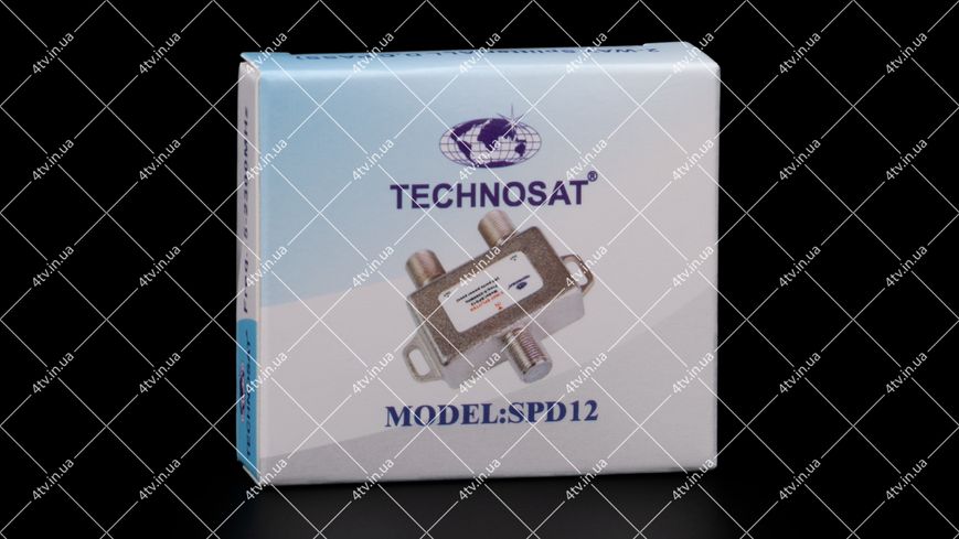 Спліттер 2-WAY Splitter Technosat SPD12 з проходом живлення 44908 фото