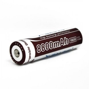 Акумулятор Li-ion X-Balog 18650 8800mAh 4.2V Brown 47417 фото