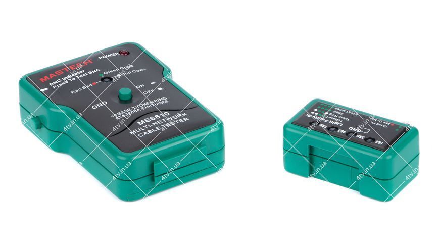 Тестер кабельний RJ45+BNC Mastech MS6810 42575 фото