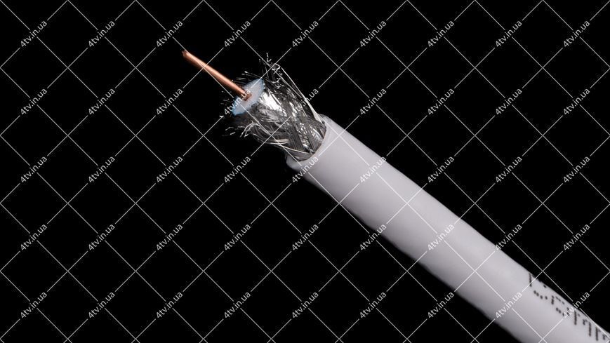 Кабель коаксиальный CommSpace RG-6U F690BV 100 метров 75 Ом 40496 фото
