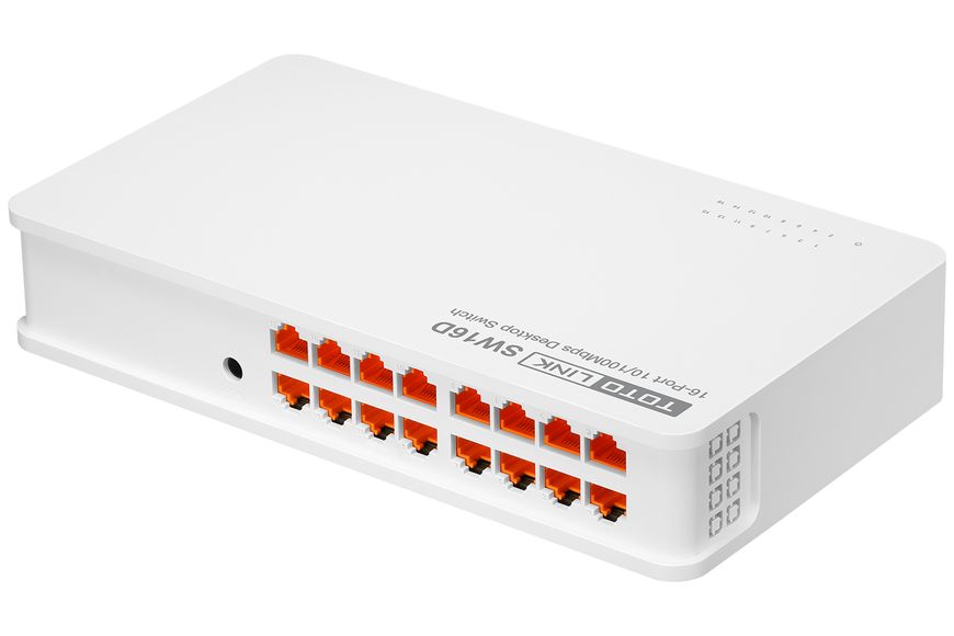 Комутатор Totolink SW16D (16-ти портовий 10/100 Mbps RJ-45) 49940 фото