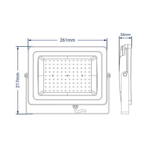 Прожектор LED світлодіодний Feron LL-922 100W 49244 фото