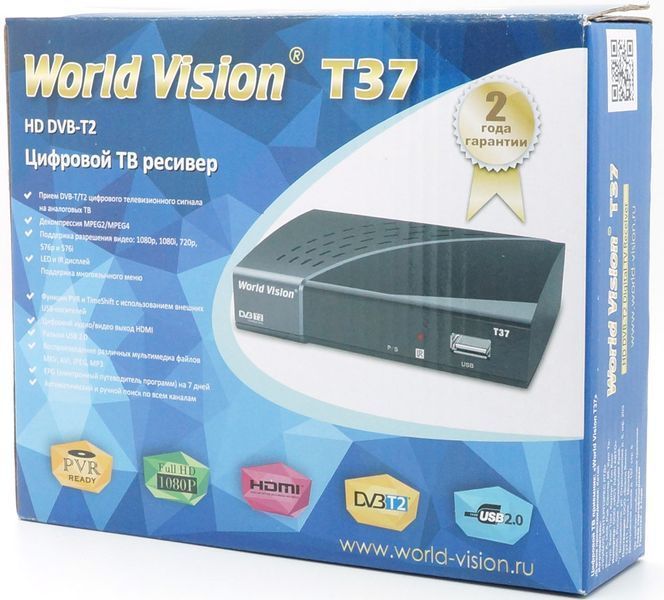 World Vision T37 DVB-T2 26836 фото