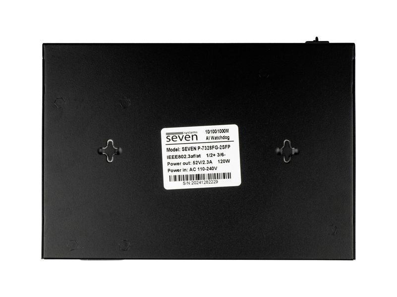 POE комутатор SEVEN P-7328FG-2SFP 8 портів 00-00078679 фото
