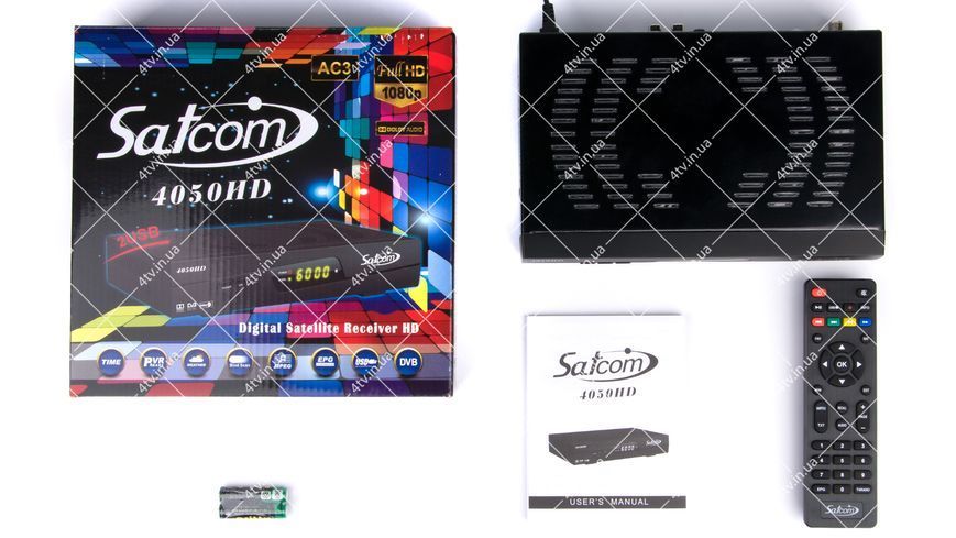 Satcom 4050 HD Dolby Digital AC3 40098 фото