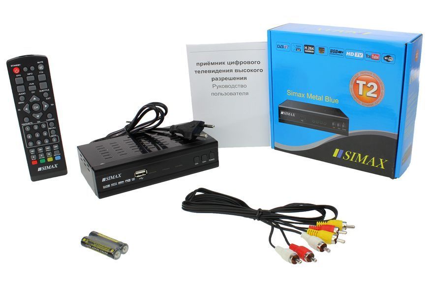 Simax Metal Blue IPTV DVB-T2 41138 фото