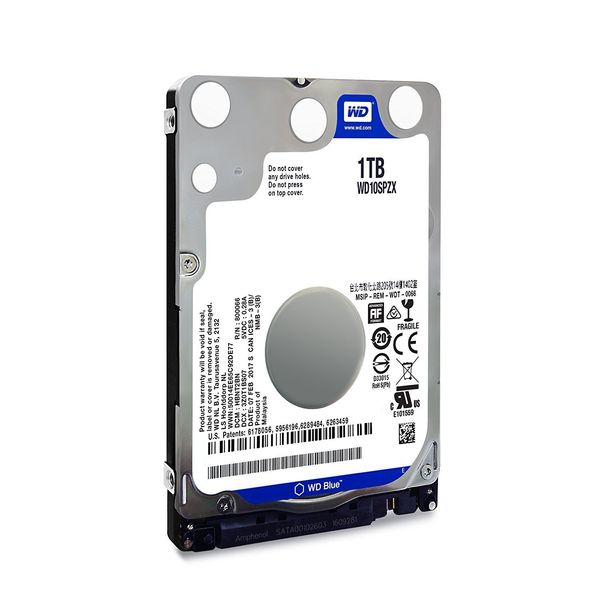 Жорсткий диск Western Digital Blue 2.5" 1TB (WD10SPZX) 43946 фото