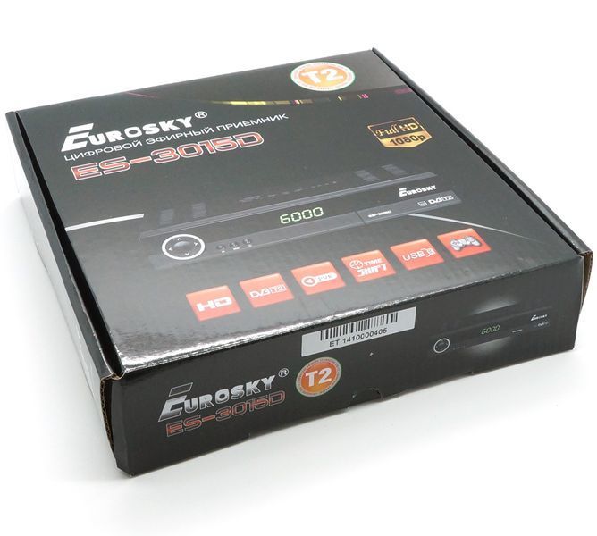Eurosky ES-3015 Dolby Digital DVB-T2 27066 фото