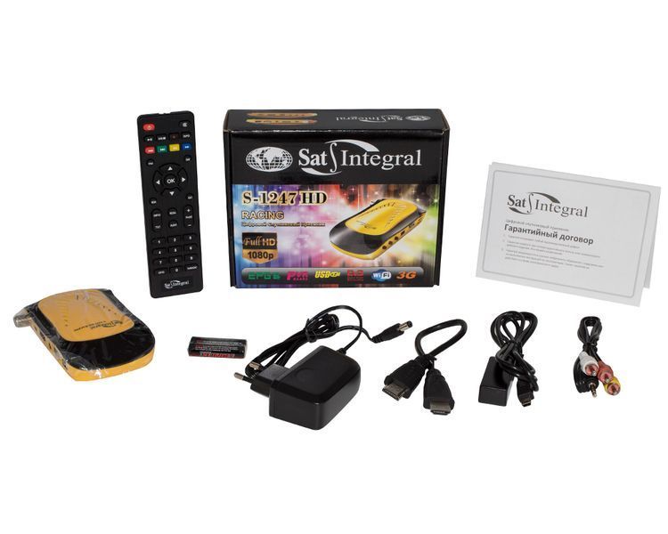 Sat-Integral S-1247 HD RACING Dolby AC3 27673 фото