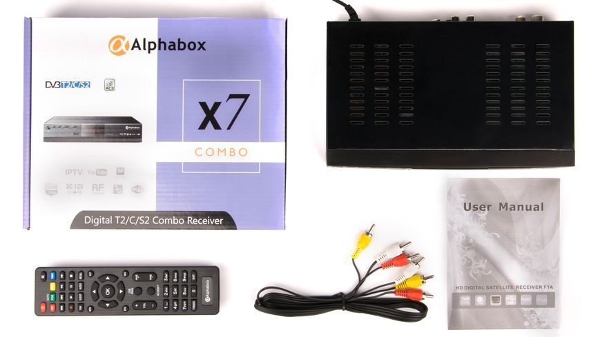 Alphabox X7 Combo HD DVB-S2/T2/C ВЧ модулятор 40880 фото