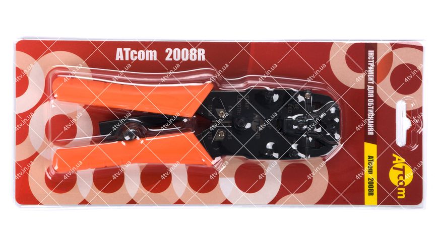 Інструмент ATcom 2008R для обтиску 8P8C (RJ-45) 41924 фото