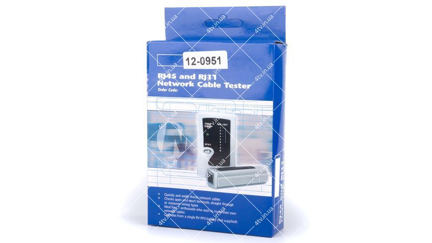 Тестер кабельный RJ45+BNC NSHL-468BNC 41071 фото