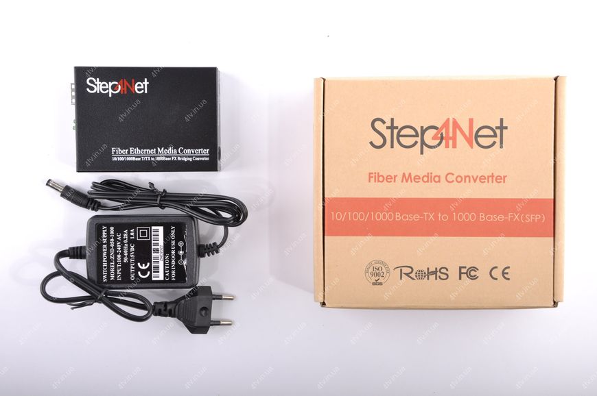 Медіаконвертор Step4Net MC-SFP1000-FE/GE 49398 фото