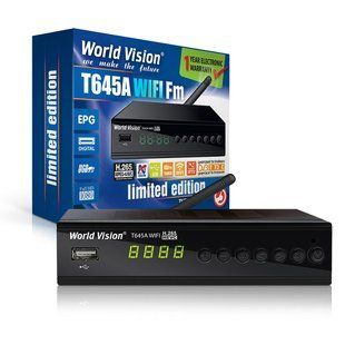 World Vision T645A WIFI Fm DVB-T2 50335 фото