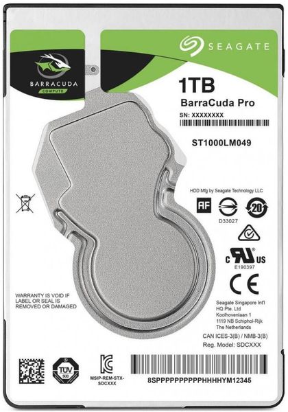 Жорсткий диск Seagate BarraCuda 2.5" 1TB (ST1000LM049) 43947 фото