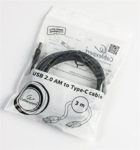 Кабель USB 2.0 AM/Type-C Cablexpert (CCP-USB2-AMCM-10) 3m 00-00077717 фото