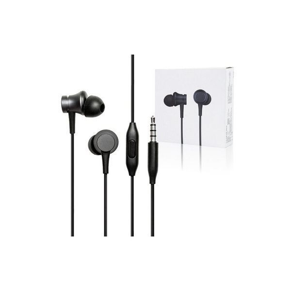 Наушники Xiaomi Piston Fresh Bloom Matte Black 50648 фото