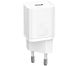 Адаптер мережевий Baseus Super Si Quick Charger 1C 20W EU White 51191 фото 1