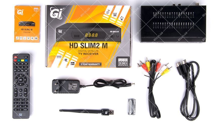GI HD Slim 2M + USB Wi-Fi адаптер MT7601 41287 фото