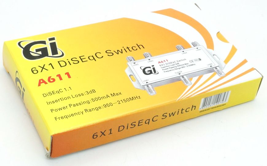 DiSEqC 6х1 GI A611 внутр. 49050 фото