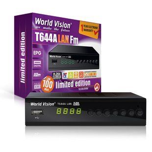 World Vision T644A LAN Fm DVB-T2 50185 фото