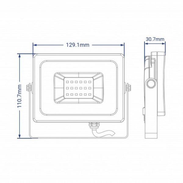 Прожектор LED світлодіодний Feron LL-6020 20W 49247 фото