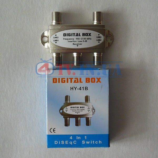 DiSEqC 4х1 Digital Box HY-41B 48803 фото