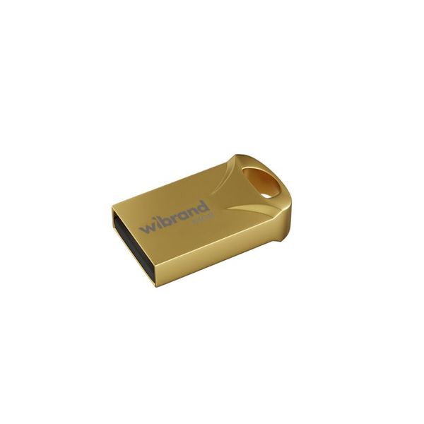 Накопичувач Wibrand Hawk 64Gb Gold USB 2.0 (WI2.0/HA64M1G) 51067 фото