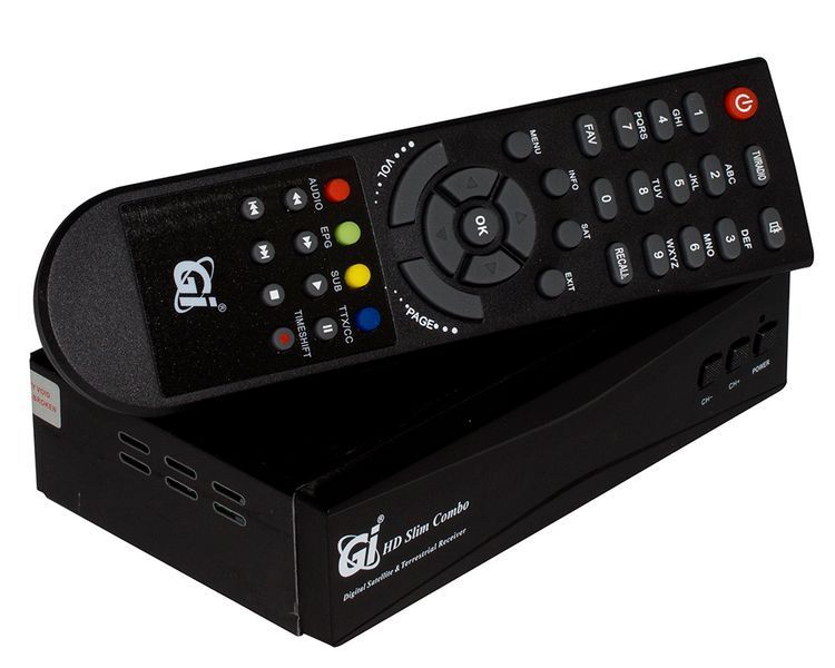 GI HD Slim Combo DVB-S2/T2 40245 фото