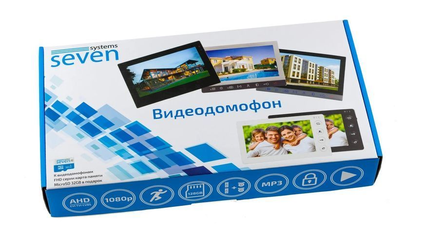 Видеодомофон SEVEN DP&ndash;7571 FHD white 44403 фото