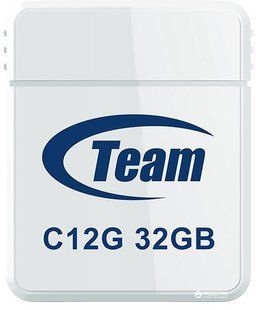 Накопитель Team Group 32GB C12G USB 2.0 White 45560 фото