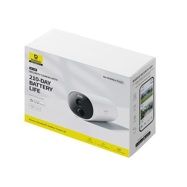 IP-камера видеонаблюдения Baseus Security B1 Outdoor Camera 2K White 00-00077072 фото