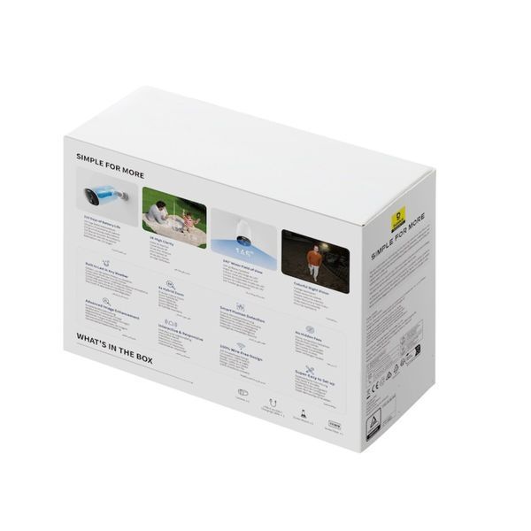 IP-камера видеонаблюдения Baseus Security B1 Outdoor Camera 2K White 00-00077072 фото
