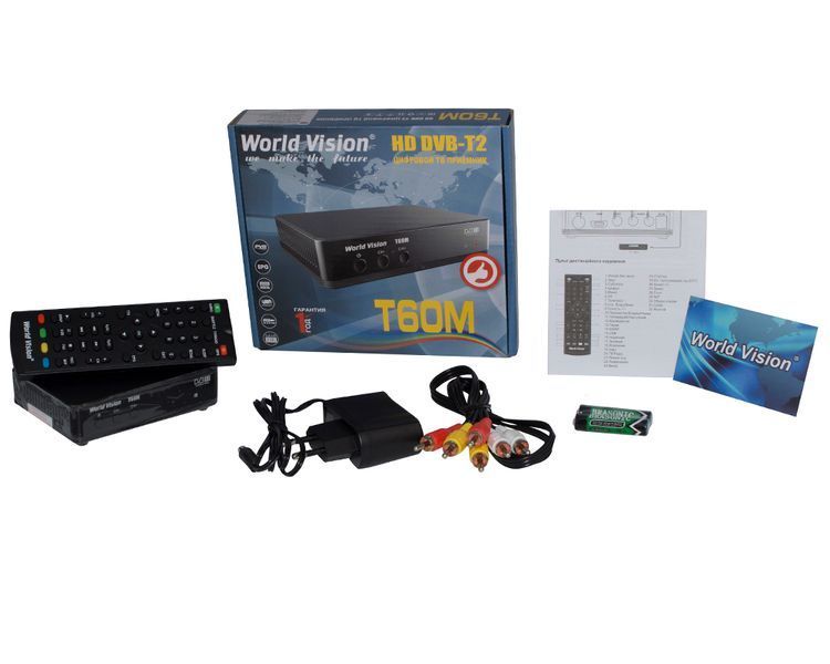 World Vision T60M DVB-T2 40334 фото