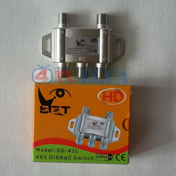 DiSEqC 4х1 SET SD-41L 48804 фото