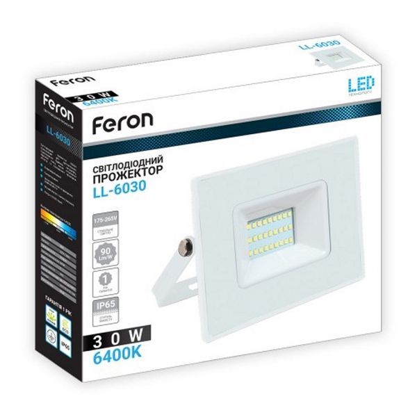 Прожектор LED світлодіодний Feron LL-6030 30W 49248 фото