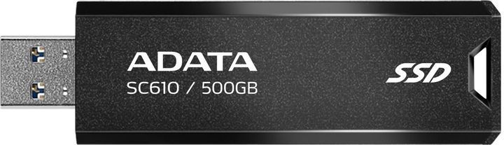 Портативний SSD ADATA SC610 500GB USB 3.2 550/500Mb/s Black 00-00078128 фото
