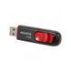 Накопитель ADATA 64GB C008 USB 2.0 Black/Red (AC008-64G-RKD) 50699 фото 1