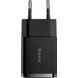 Адаптер мережевий Baseus Compact Charger 2U 10.5W Black 2 порти 50650 фото 5