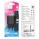 Мережевий зарядний пристрій HOCO C134A Solid single-port charger set (Type-C) (EU) Black 00-00077923 фото 4
