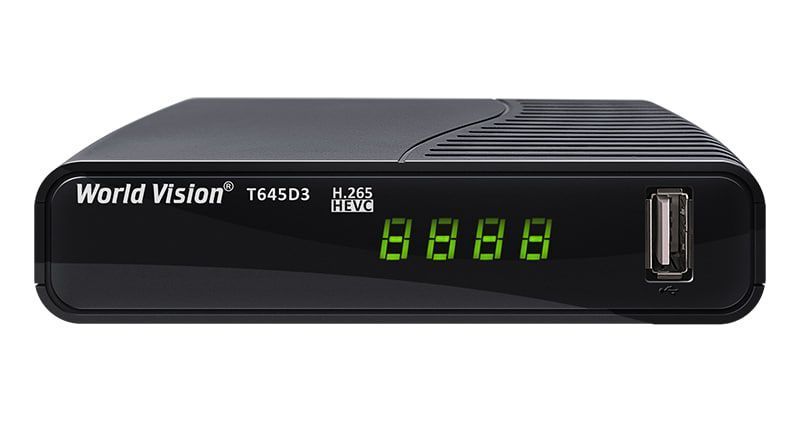 World Vision T645D3 Fm DVB-T2 50337 фото