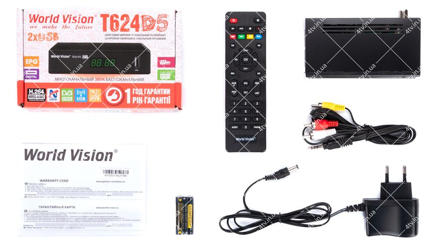 World Vision T624D5 DVB-T2 46393 фото