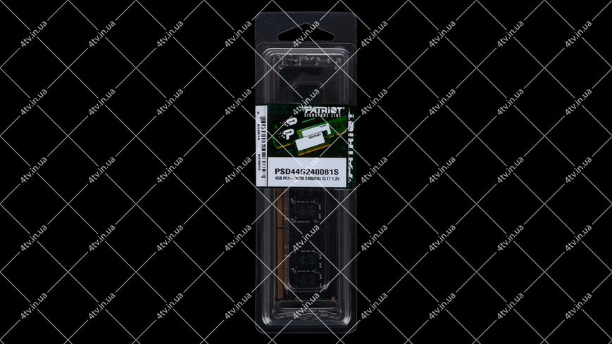 Patriot SODIMM DDR4-2400 4096MB PC4-19200 Signature Line (PSD44G240081S) 42538 фото