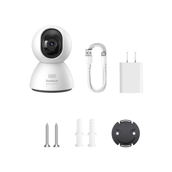 IP-камера видеонаблюдения Baseus Security P1 Indoor Camera 3K White EU 00-00077071 фото