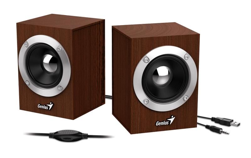 Колонки USB Genius SP-HF280 Wood 43847 фото