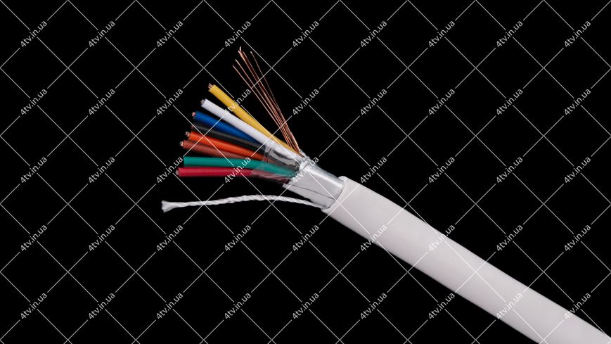 Кабель сигнальний VKcable 8x0.22 CCA в екрані 100 метрів 40508 фото