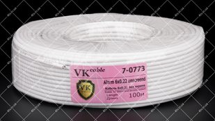 Кабель сигнальний VKcable 6x0.22 CU 100 метрів 40509 фото